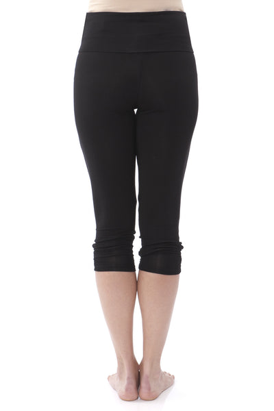 Asti Cropped Maternity Legging SVK-423 black