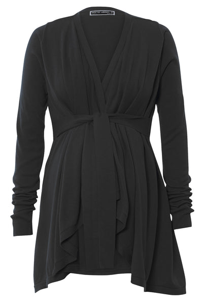 Cot Viola Maternity Cardigan SVS-525 black
