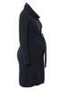 Fabiana Sweater Maternity Dress SVS-518 black