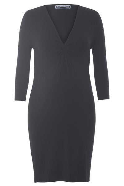 Amalfi Twist Maternity Dress SVK-446 black