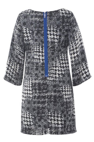 Alva Maternity Shift Dress SVW-772 grey print