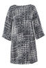 Alva Maternity Shift Dress SVW-772 grey print